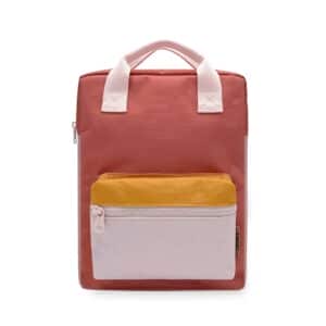 rugzak colorblock vintage pink Engelpunt