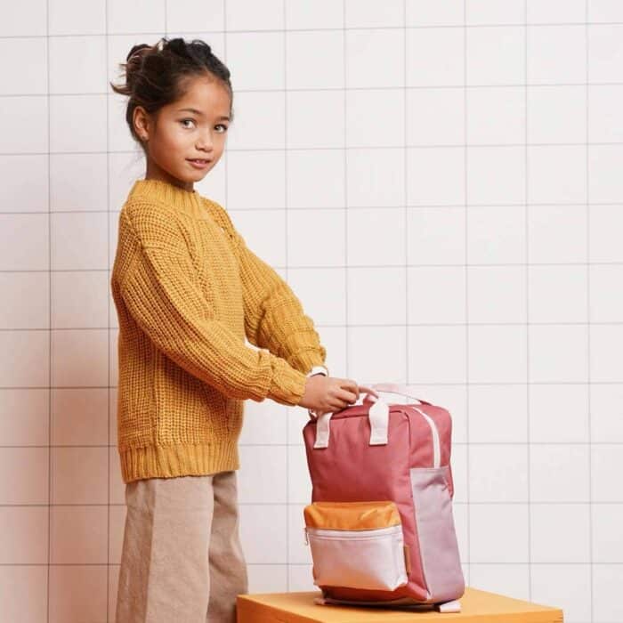 Rugzak Colorblock – Vintage Pink - Afbeelding 2