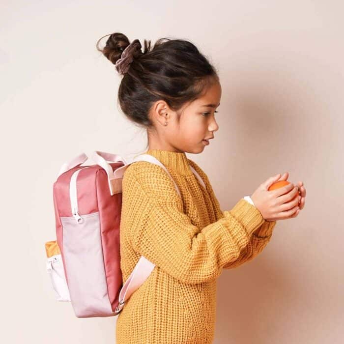 Rugzak Colorblock – Vintage Pink - Afbeelding 6