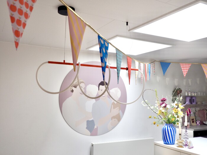 Slinger Anniversary Large, Engelpunt, Slinger, Garland, Anniversary, Jubileum, engelpunt.nl