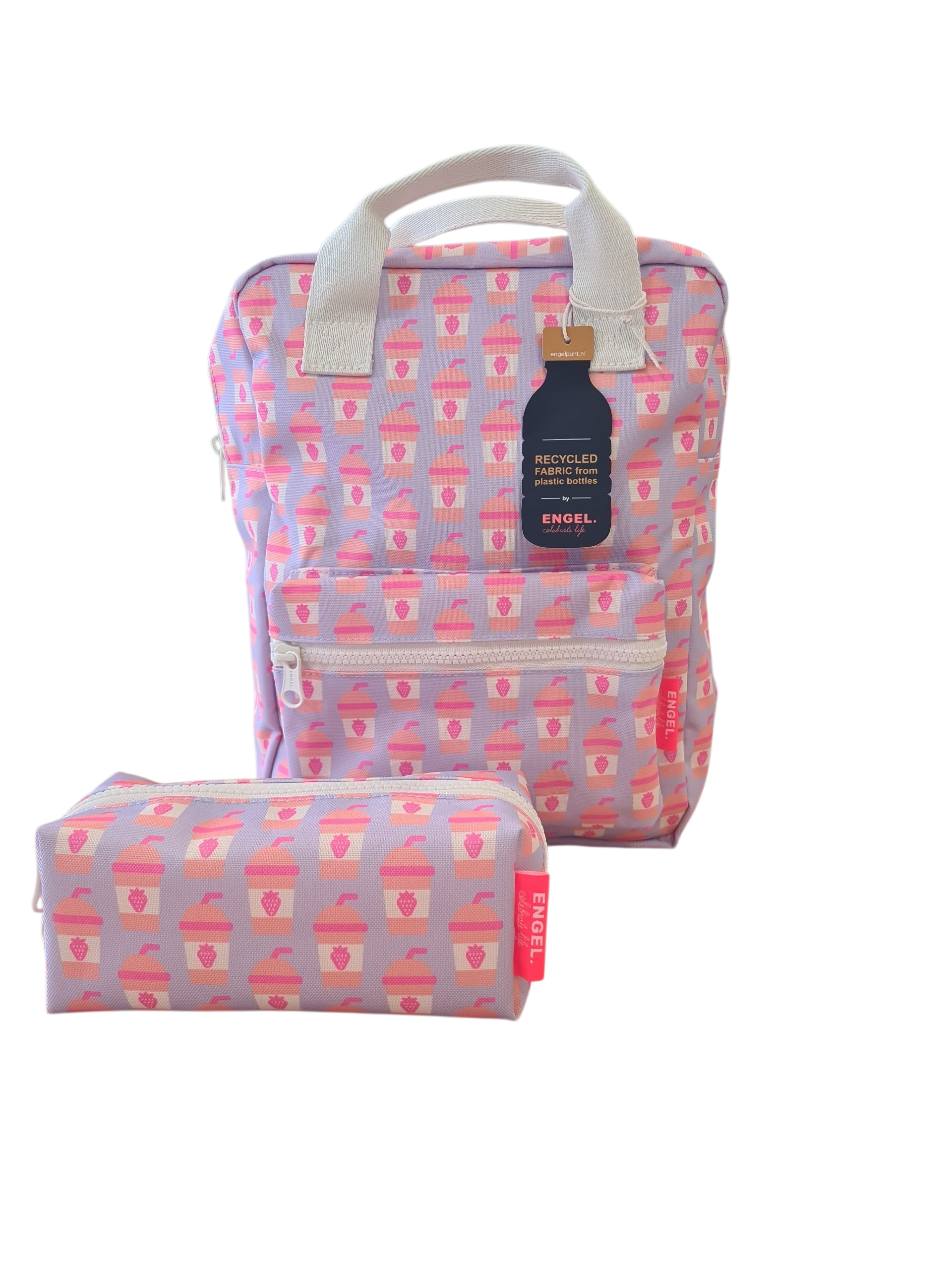 Bundel Engelpunt Rugzak en Etui, milkshake magic