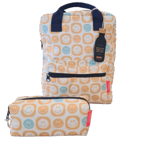 Bundel Engelpunt Rugzak en Etui, Smiley